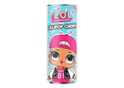 LOL lolipop 250ml*24ks Cherry