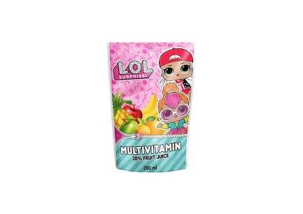 LOL multivitamin 200ml*10ks