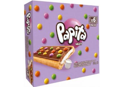 Papita Multipack 120g mléčná 6*20g Papita Multipack 120g mléčná 6*20g