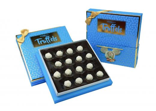 Truffels 210g kokos&mandle modrý