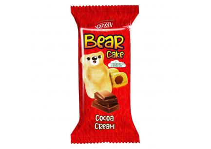 Vanelli BEAR Cake 40g*24ks kakao